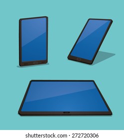 Smartphone and Tablet, vector