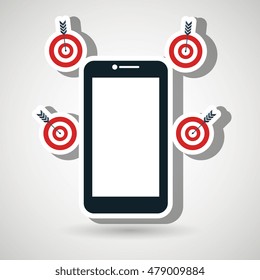smartphone target icon