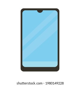 smartphone tech device isolated icon