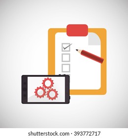 Smartphone and technical service  design