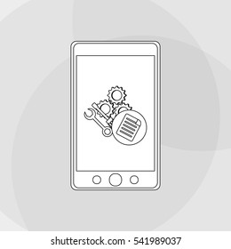 Smartphone and technical service  design