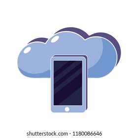 smartphone technology and data cloud server