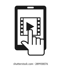 smartphone technology design, vector illustration eps10 graphic 