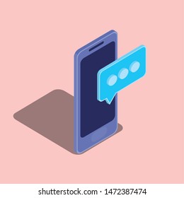 smartphone technology device isolated icon