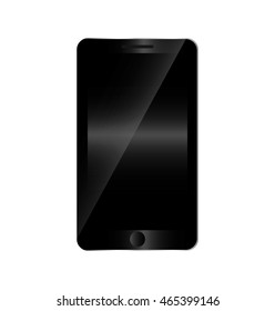smartphone technology gadget display icon. Isolated and flat illustration. Vector graphic