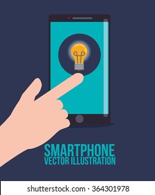 Smartphone technology graphic
