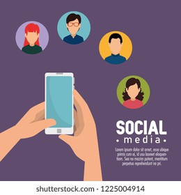 smartphone technology in the hands to social communcation