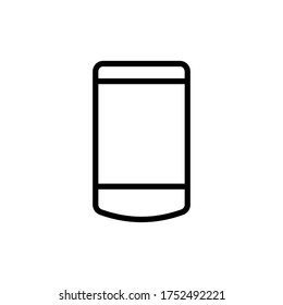 Smartphone, Technologie-Symbol. Einfache Linie, Umrisslinien, Vektorelemente von Kommunikationssymbole für i und ux, Website oder mobile Anwendungen