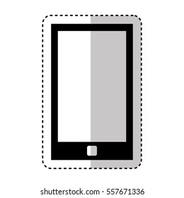 smartphone technology isolated icon vector illustration design