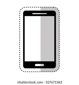 smartphone technology isolated icon vector illustration design