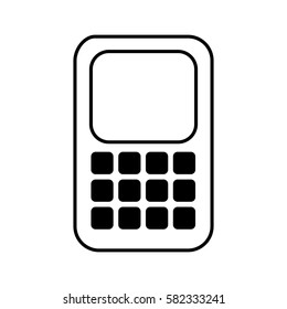 smartphone technology line icon