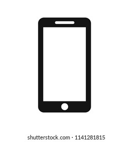 smartphone technology line icon stock vector illustration design
