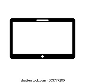 smartphone technology line icon vector illustration design
