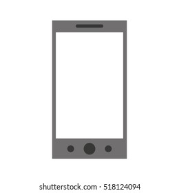 smartphone technology line icon vector illustration design