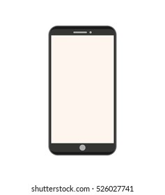 smartphone technology line icon vector illustration design