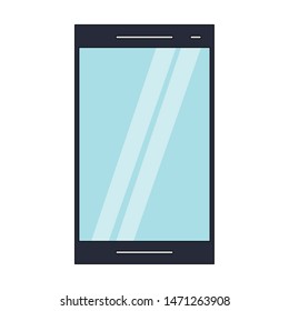 smartphone technology mobile device isolated cartoon vector illustration graphic design