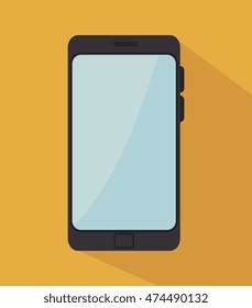 smartphone technology modern icon vector illustration graphic