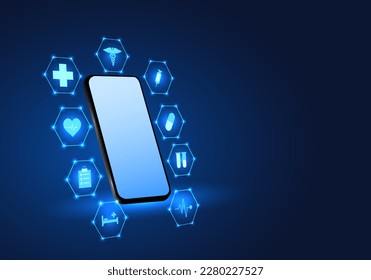 Smartphone technology that makes access to medical technology Gives patients access to treatment and medical information via mobile phones Able to check for primary disease before going to hospital
