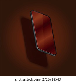 Ilustración vectorial de Tecnología de teléfonos inteligentes para dispositivos móviles, App y estilo de vida digital. Icono de Vector de teléfono móvil para Tecnología inteligente, comunicación inalámbrica e innovación digital.