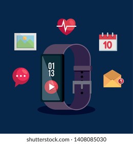 smartphone technology with video and digital app