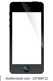 smartphone tecnology on a white background