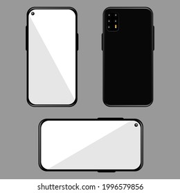diseño de plantillas de smartphone fácil de usar y cambiar