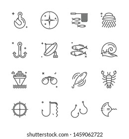 Smartphone thin line icon set with media and work isolated backgrounds, Pixel perfect editable icon set