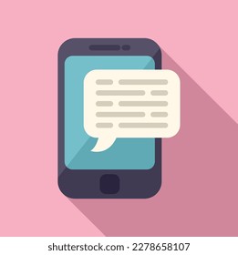 Smartphone time management icon flat vector. Business clock. Work control