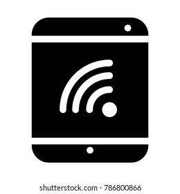 smartphone, timeline, vector line icon, logo , symbol , mobile app , sign, illustration on background