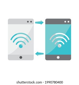 smartphone transaction internet technology isolated
