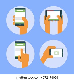 Smartphone use style