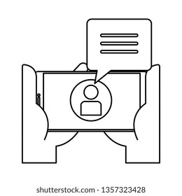 smartphone with user acount