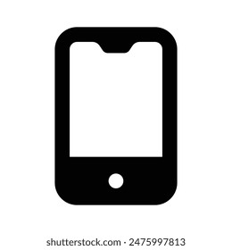 Smartphone vector design isolated on white background