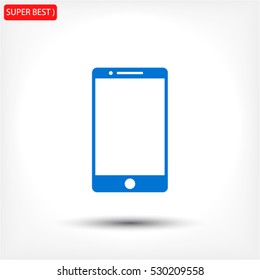 smartphone  .Vector icon 10 EPS