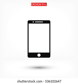 smartphone  .Vector icon 10 EPS