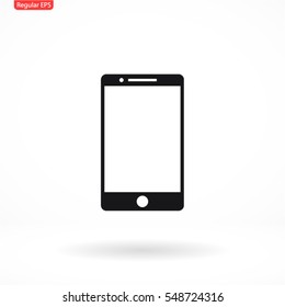 smartphone  .Vector icon 10 EPS