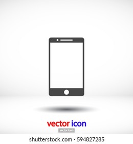 smartphone  .Vector icon 10 EPS