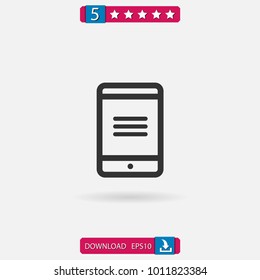 smartphone vector icon