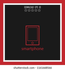 smartphone vector icon