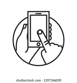 Smartphone vector icon