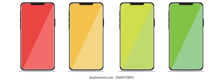 Smartphone vector icon for background graphic design. eps10