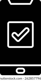 Smartphone vector icon. Can be used for printing, mobile and web applications.