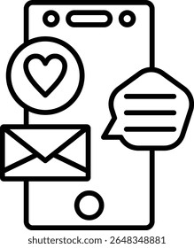 Icono de Vector de smartphone. Se puede utilizar para aplicaciones de impresión, móviles y de Web.