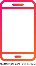 Ilustración de diseño de iconos del vector Smartphone