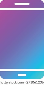Ilustración de diseño de icono de Vector de teléfono inteligente