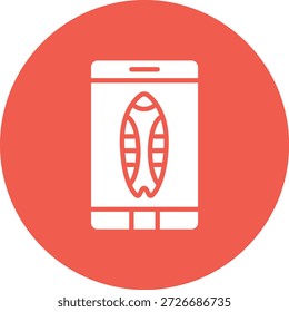 Ilustración de diseño de icono de Vector de teléfono inteligente