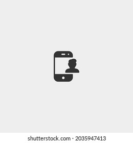 Vektorsymbol von Smartphone-Symbol