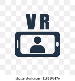 Smartphone vector icon isolated on transparent background, Smartphone transparency concept can be used web and mobile