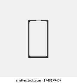 icono de vector de smartphone teléfono móvil