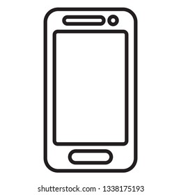  smartphone vector icon, modern concept, simple concept